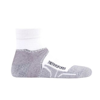 Thermoform Unisex Walking Patik Çorap Beyaz 3'lü Paket - 7