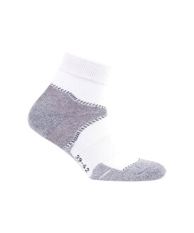 Thermoform Unisex Walking Patik Çorap Beyaz - 3