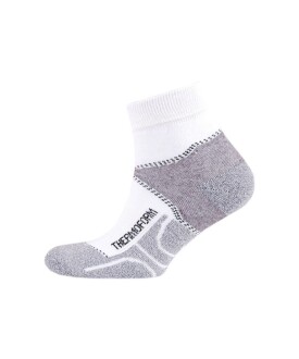 Thermoform Unisex Walking Patik Çorap Beyaz - 4