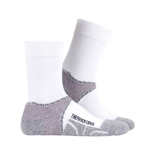 Thermoform Unisex Walking Uzun Çorap Beyaz 3'lü Paket - 3