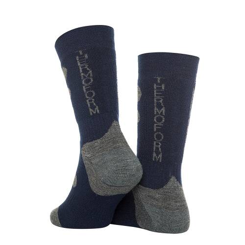 Thermoform Winter Dolgulu Kışlık Unisex Outdoor Çorap 3'lü Paket Siyah - 3