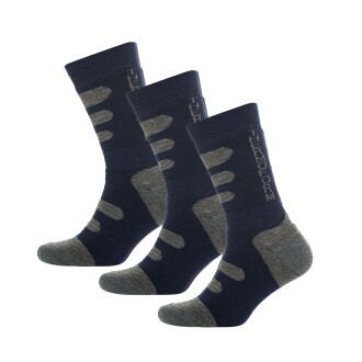 Thermoform Winter Dolgulu Kışlık Unisex Outdoor Çorap 3'lü Paket Siyah 