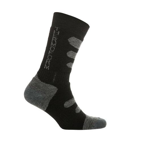 Thermoform Winter Dolgulu Kışlık Unisex Outdoor Çorap 3'lü Paket Siyah - 4