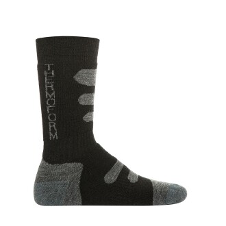 Thermoform Winter Dolgulu Kışlık Unisex Outdoor Çorap 3'lü Paket Siyah - 6