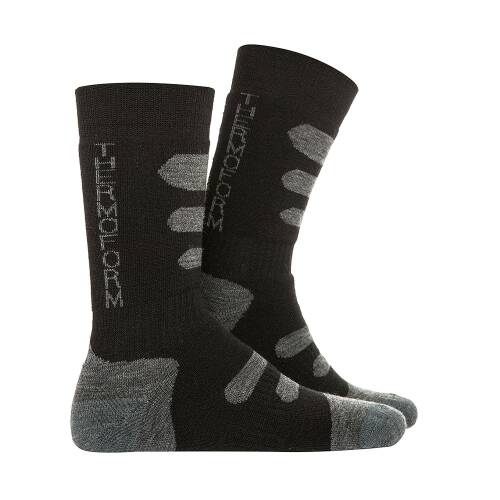 Thermoform Winter Dolgulu Kışlık Unisex Outdoor Çorap Siyah - 1