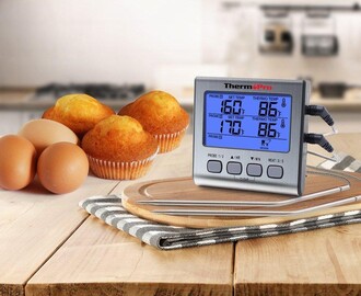 ThermoPro Çift Problu Dijital Gıda Termometresi - Thumbnail