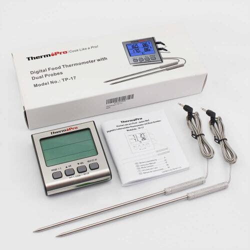 ThermoPro Çift Problu Dijital Gıda Termometresi - 8
