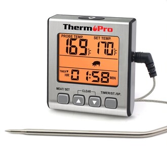 ThermoPro Dijital Problu Et Barbekü Gıda Termometresi - Thumbnail