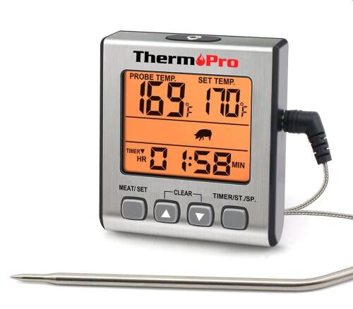 ThermoPro  Dijital Problu Et Barbekü Gıda Termometresi - 1