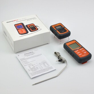 ThermoPro TP-07S Kablosuz Saplamalı Gıda Barbekü Termometresi - Thumbnail