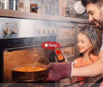 ThermoPro TP-07S Kablosuz Saplamalı Gıda Barbekü Termometresi - 6