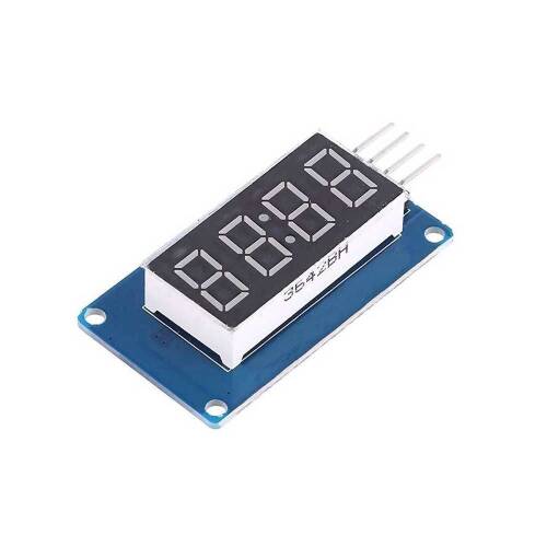 TM1637 4 haneli 7 Segment LED Ekran - 1