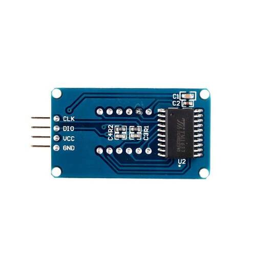 TM1637 4 haneli 7 Segment LED Ekran - 5