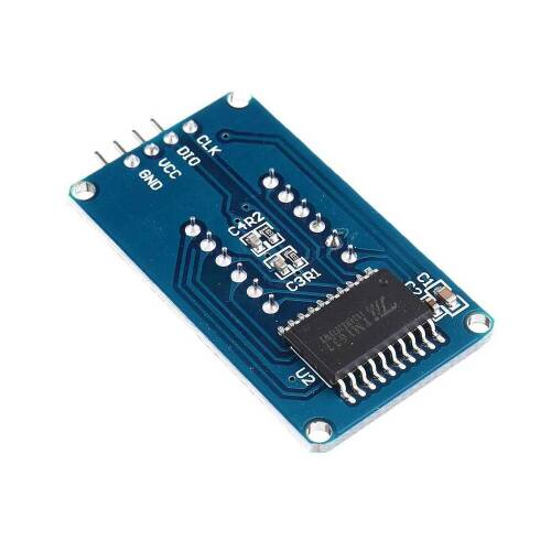 TM1637 4 haneli 7 Segment LED Ekran - 9