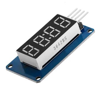 TM1637 4 haneli 7 Segment LED Ekran - 10