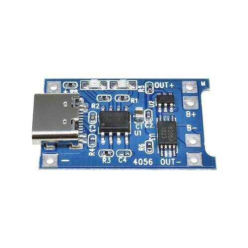 TP4056 1A Lityum Pil Şarj Modülü Type-C USB Şarj Korumalı