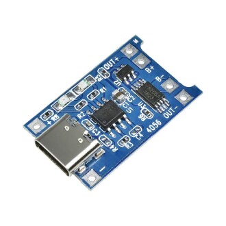 TP4056 1A Lityum Pil Şarj Modülü Type-C USB Şarj Korumalı