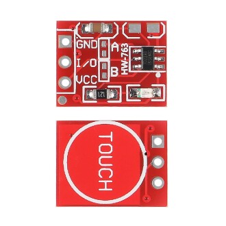 TTP223 Dijital Dokunma Sensörü Touch Button Module - 2