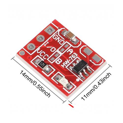 TTP223 Dijital Dokunma Sensörü Touch Button Module - 4