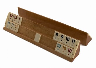 Tuana Game Masif Doğal Ahşap Okey Takımı Açık - 3