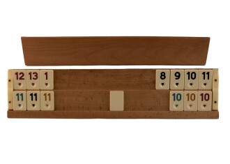 Tuana Game Masif Doğal Ahşap Okey Takımı Açık - 4