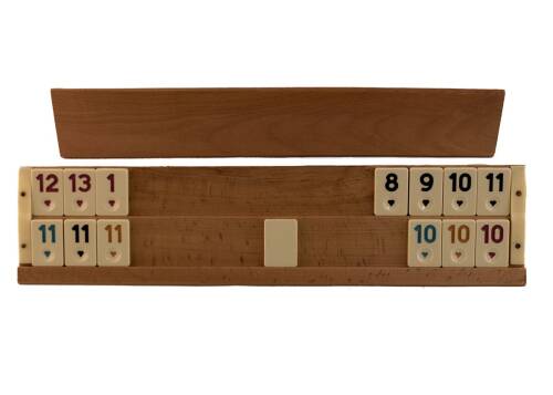 Tuana Game Masif Doğal Ahşap Okey Takımı Açık - 4