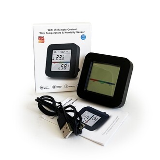Tuya Smart Wifi Infrared Temperature and Humidity Control Sensor Amazon Alexa Google Home Compatible - 8