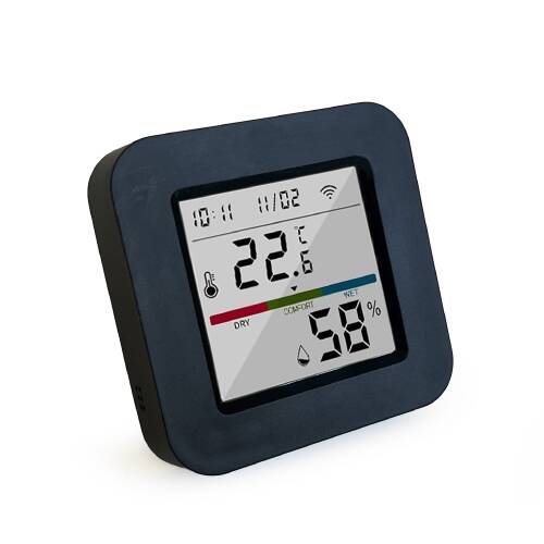 Tuya Smart Wifi Infrared Sıcaklık ve Nem Kontrol Sensörü Amazon Alexa Google Home Uyumlu - 1