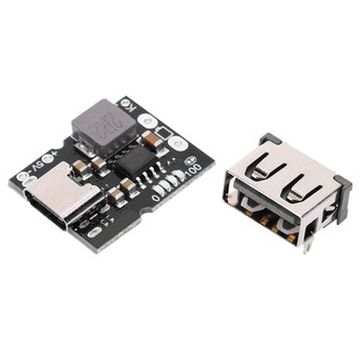 Type-C 5V 2A Güç Modülü Şarj ve Deşarj Entegre Modül 4.2/4.35V Lithium Battery Uyumlu - Thumbnail