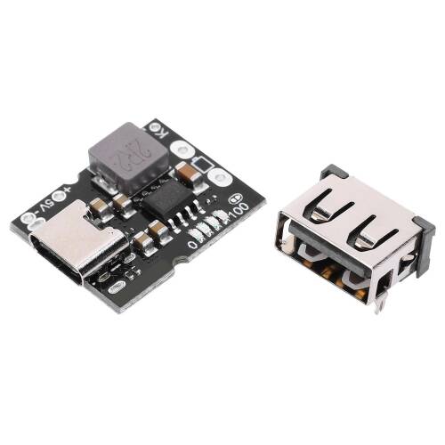 Type-C 5V 2A Güç Modülü Şarj ve Deşarj Entegre Modül 4.2/4.35V Lithium Battery Uyumlu - 6