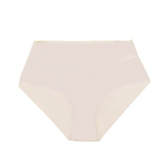 U&ME 3'lü Lazer Kesim Yüksek Bel Slip Kadın Tül Külot Lacivert-Kırmızı-Bej - 3