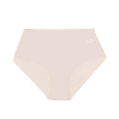 U&ME 3'lü Lazer Kesim Yüksek Bel Slip Kadın Tül Külot Lacivert-Kırmızı-Bej - 3