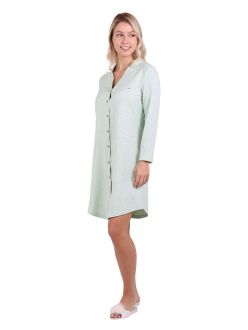 U&Me V Yaka Gömlek Elbise Mint Yeşil - 2