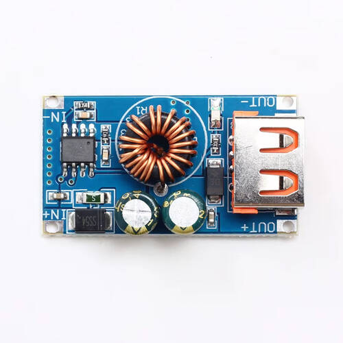 USB DC Step-Down Modül 12V24V to QC3.0 Mobil Telefon Hızlı Şarj Modülü QCMINI
