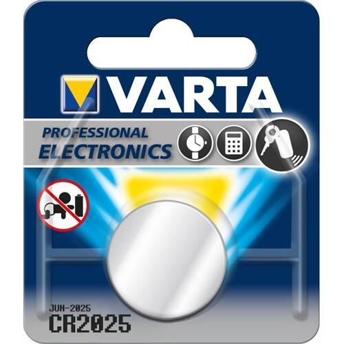 VARTA Lithium 10 Adet CR-2025 3V Lityum Pil - 1