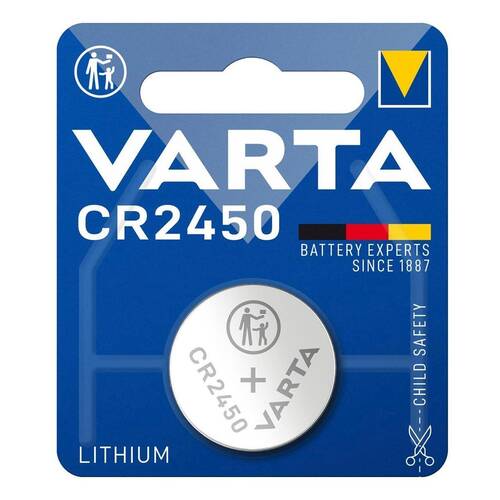 VARTA Lithium 10 Adet CR-2450 3V Lityum Pil