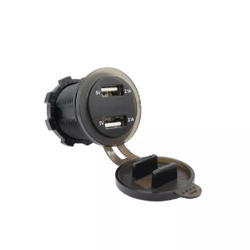 Voltmetreli USB Portu 4.2A 12V 24V Yeşil Led Işıklı - 8