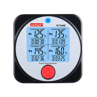 WINTACT WT308B 4 Kanal Bluetooth Dijital Saplamalı Gıda Termometresi - 2