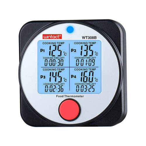 WINTACT WT308B 4 Kanal Bluetooth Dijital Saplamalı Gıda Termometresi - 4