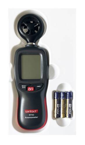 WINTACT WT82 Dijital Anemometre Hava Hız Ölçer - 8