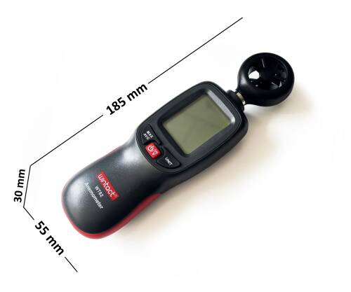 WINTACT WT82 Dijital Anemometre Hava Hız Ölçer - 4