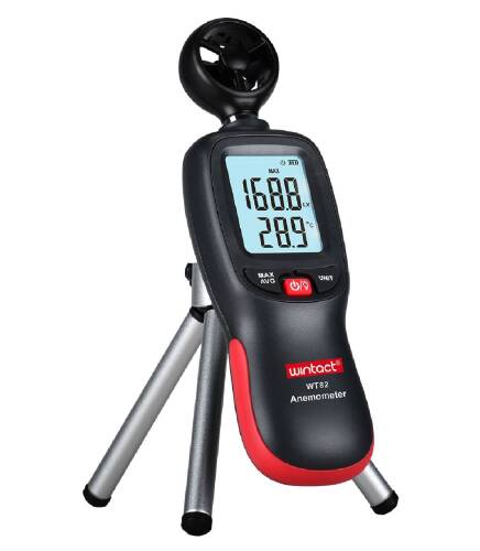 WINTACT WT82 Dijital Anemometre Hava Hız Ölçer - 5