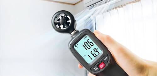 WINTACT WT82 Dijital Anemometre Hava Hız Ölçer - 6