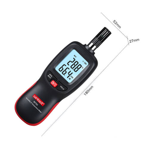 WINTACT WT83 Nem ve Sıcaklık Ölçer Yüksek Hassasiyet - 4