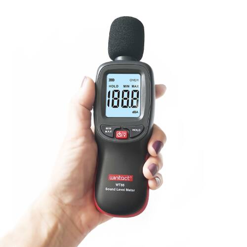 Wintact WT85 Ses Seviyesi Desibel Ölçer Desibelmetre - 5