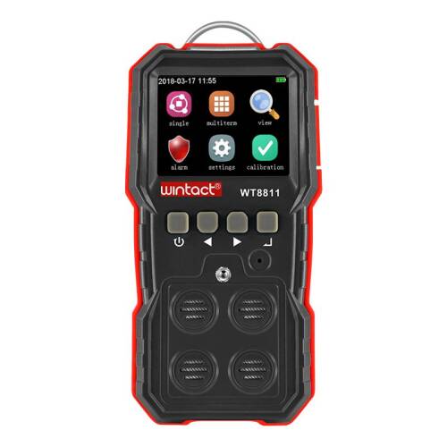 Wintact WT8811 Çoklu Gaz Analiz Cihazı Oksijen Hidrojen Sülfür Karbon Monoksit Patlayıcı Gazlar LEL - 1