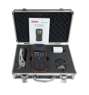 Wintact WT8811 Çoklu Gaz Analiz Cihazı Oksijen Hidrojen Sülfür Karbon Monoksit Patlayıcı Gazlar LEL - 8