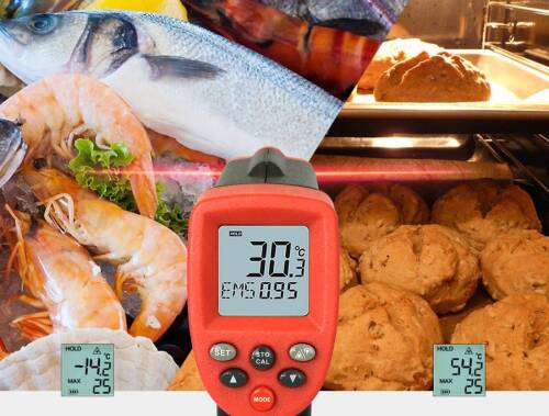 WINTACT WT900 Infrared Temassız Lazer Termometre - 6