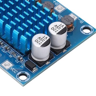 XH-A232 HD Dijital Audio Ses Güç Amplifikatörü Arttırıcı Modül 12V24V Ses Genişletme Kartı Dual Kanal 30W - Thumbnail
