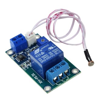 Aek-Tech - XH-M131 5V Işık Kontrol Sensör Röle Kartı Otomatik Parlaklık Kontrol